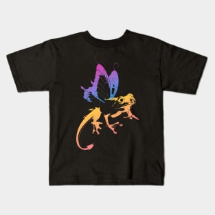 Fantasy Frog - Gradient V4 Kids T-Shirt